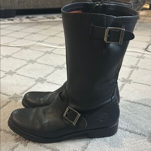 Harley-Davidson Black Combat & Moto Boots